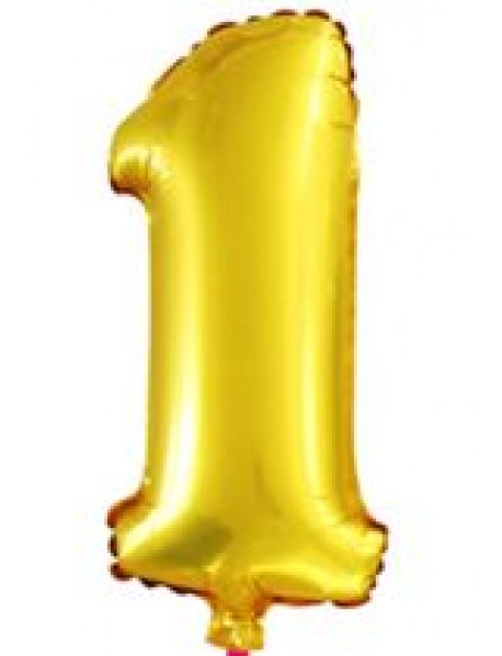 Balón 1 zlatý 