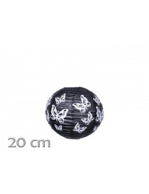  Lampión 20cm papierový, motýle