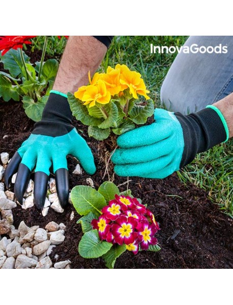  Záhradnícke rukavice s pazúrmi InnovaGoods