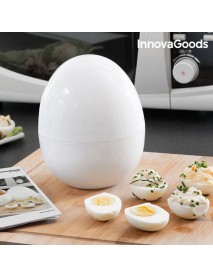 Varič na vajíčka do mikrovlnnej rúry s receptami InnovaGoods