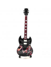Mini gitara - štýl AC/DC - tribute SG replika 27.5cm