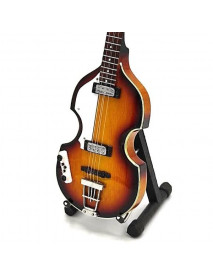 Mini gitara - štýl Paul McCartney - Bass Replika 27.5cm