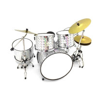 Bicie štýl Iron Maiden  replika 15cm Silver chrom