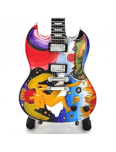 Mini gitara – štýl Eric Clapton - Fool SG replika  - 27.5cm