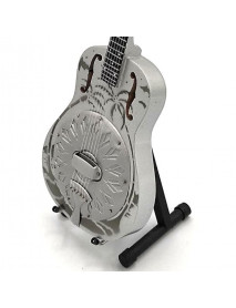 Mini gitara – štýl Dire Straits - Mark Knopfler - Resophonic Brothers In Arms replika 27.5cm