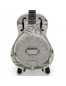 Mini gitara – štýl Dire Straits - Mark Knopfler - Resophonic Brothers In Arms replika 27.5cm