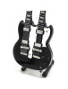  Mini gitara - štýl - Led Zeppelin - Jimmy Page- Doubleneck Black replika 27.5cm
