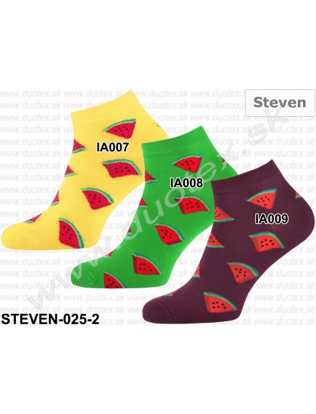 Pánske ponožky Steven-025-2 bordová veľ. 44-46