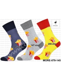 Pánske ponožky More-079-145 sivá 39-42