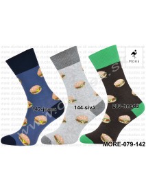 Pánske ponožky More-079-142 sv.sivá 43-46