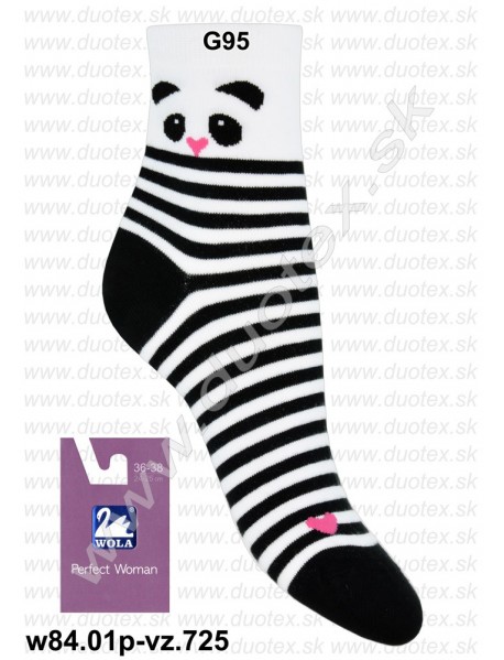 Dámske ponožky w84.01p-vz.725 veľk. 39-41
