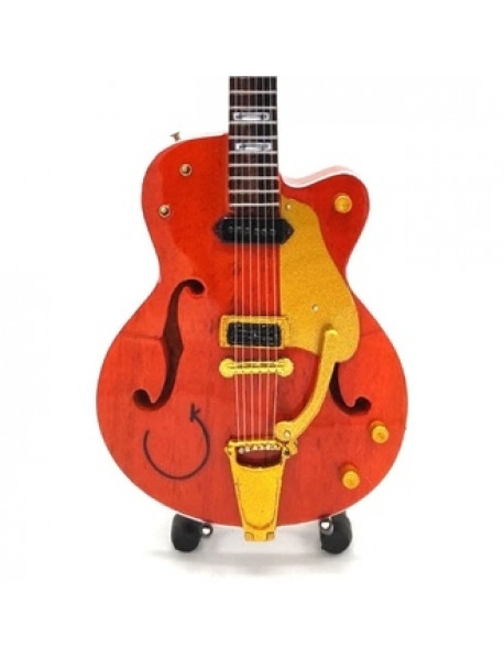 Mini gitara - štýl Eddie Cochran -  replika 27.5cm