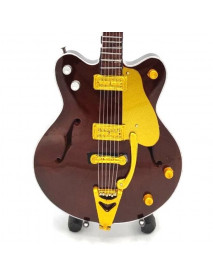 Mini gitara – štýl The Beatles - George Harrison - Country Gentleman replika 27,5cm