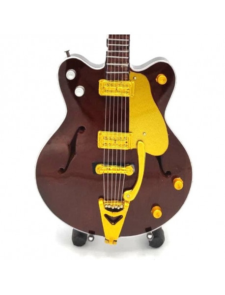 Mini gitara – štýl The Beatles - George Harrison - Country Gentleman replika 27,5cm