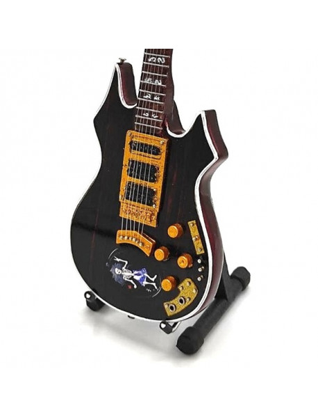 Mini gitara – štýl Grateful Dead - Jerry Garcia - Rosebud - replika 27.5cm