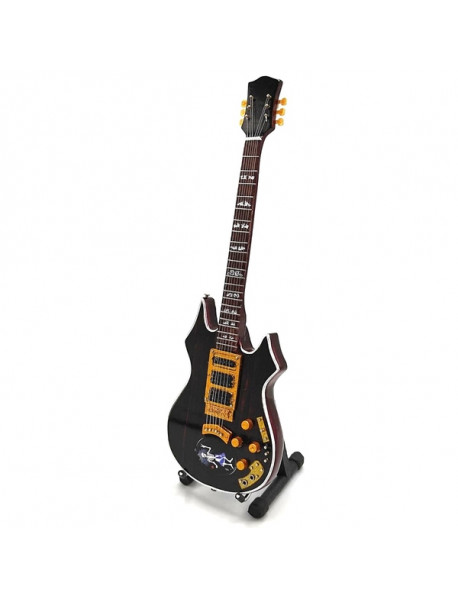 Mini gitara – štýl Grateful Dead - Jerry Garcia - Rosebud - replika 27.5cm