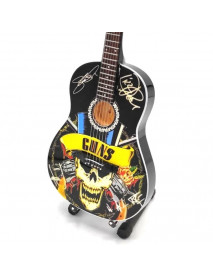 Mini gitara – štýl Guns N' Roses - Tribute replika 27.5cm