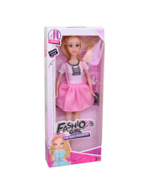Bábika v šatách fashion girl