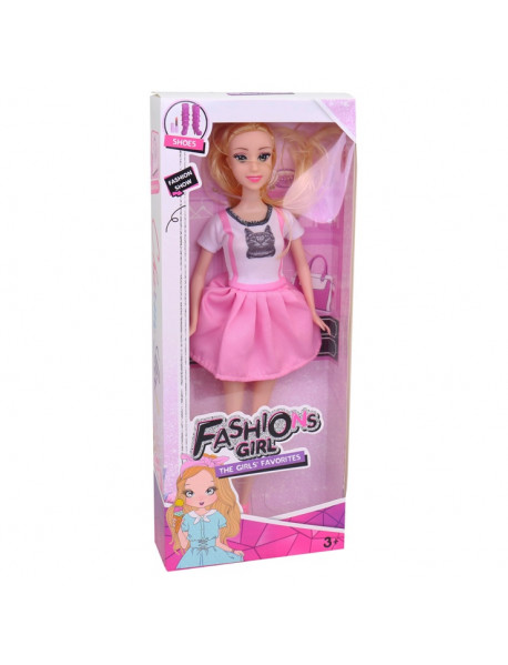 Bábika v šatách fashion girl