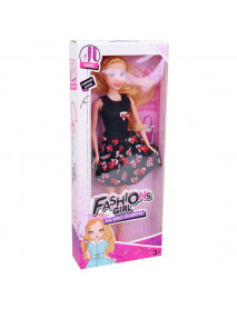 Bábika v šatách fashion Monika