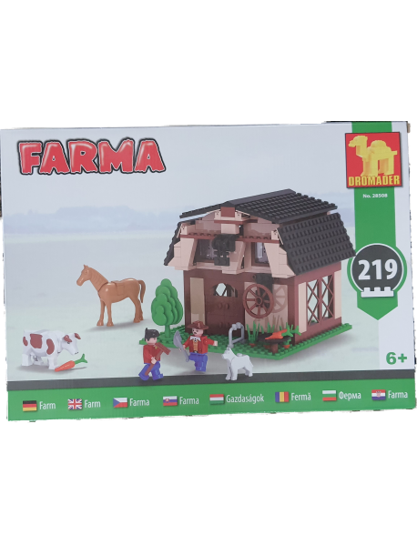 FARMA - stavebnica kocky 219ks