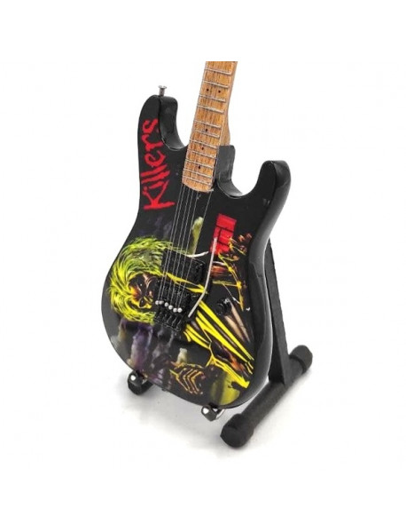 Mini gitara – štýl Iron Maiden - Tribute - Rock Legend 27.5cm replika