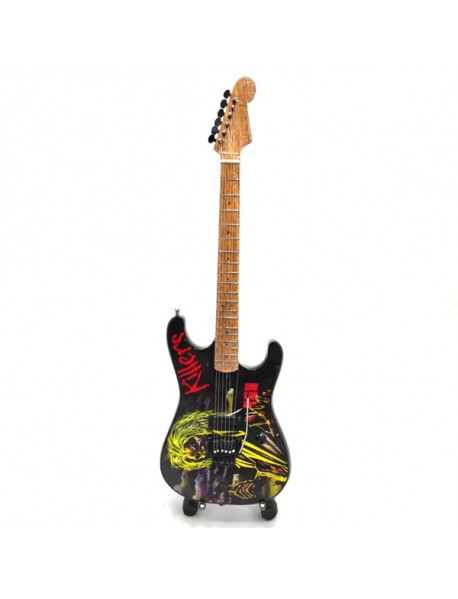 Mini gitara – štýl Iron Maiden - Tribute - Rock Legend 27.5cm replika