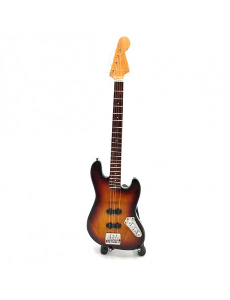 Mini gitara – štýl Jaco Pastorius - Relic Bass - replika 27.5cm