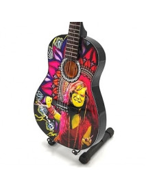 Mini gitara – štýl Janis Joplin - Tribute - replika 27.5cm
