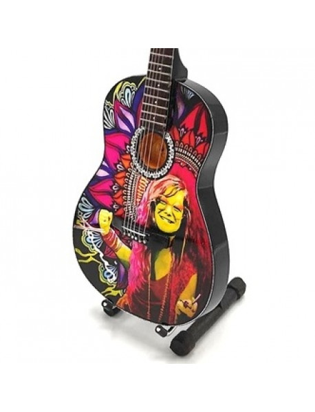 Mini gitara – štýl Janis Joplin - Tribute - replika 27.5cm
