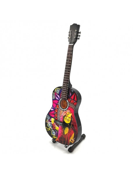 Mini gitara – štýl Janis Joplin - Tribute - replika 27.5cm