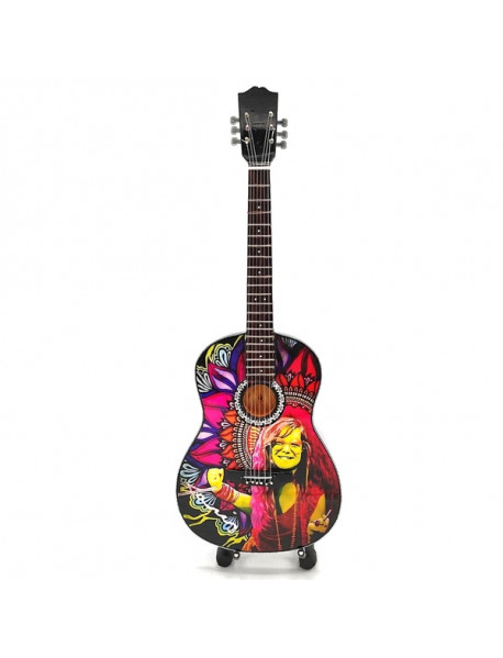 Mini gitara – štýl Janis Joplin - Tribute - replika 27.5cm