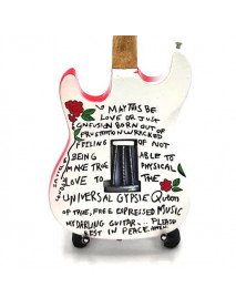 Mini gitara – štýl Jimi HDRX - Mon. P. replika 27.5cm