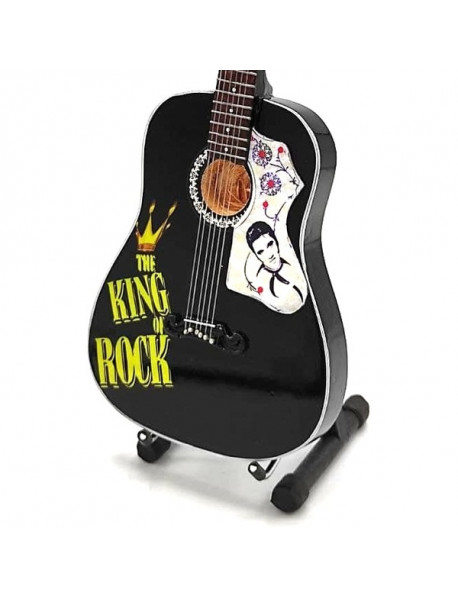 Mini gitara – štýl Elvis Presley Tribute replika 27.5cm