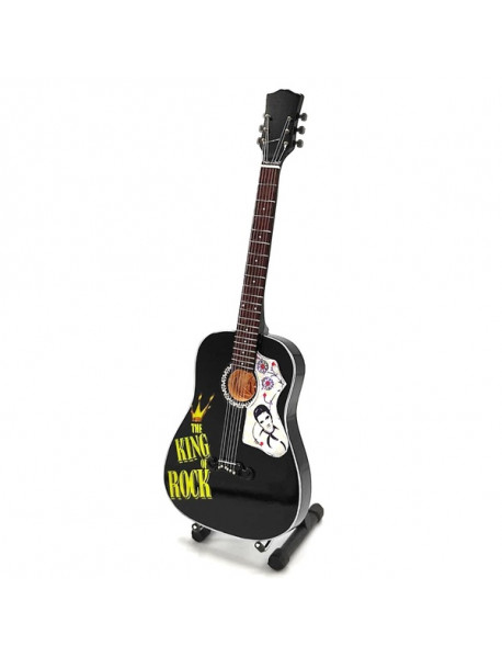 Mini gitara – štýl Elvis Presley Tribute replika 27.5cm