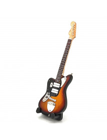 Mini gitara – štýl Kurt Cobain - replika mini gitary 15,5cm - 34