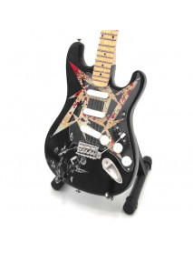 Mini gitara – štýl Metallica - Tribute stratocaster replika 27.5cm