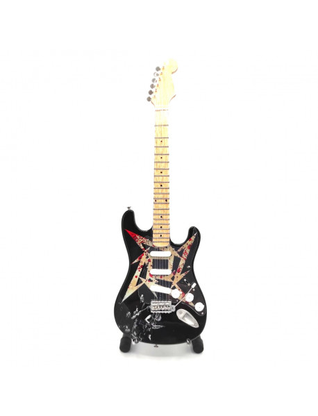 Mini gitara – štýl Metallica - Tribute stratocaster replika 27.5cm