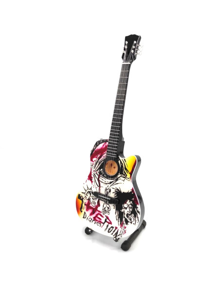  Mini gitara - štýl Mötley Crüe - Nikki Sixx  Heroin Diaries replika 27.5cm