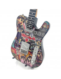Mini gitara – štýl Oasis - Tribute replika 27.5cm