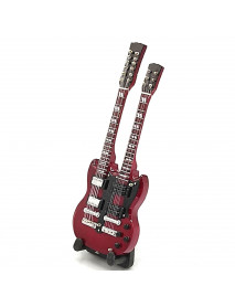Mini gitara – štýl Page Jimi - replika mini gitary 15,5cm - 20