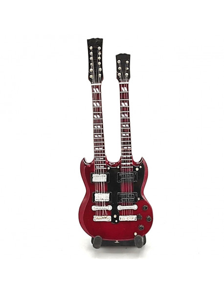 Mini gitara – štýl Page Jimi - replika mini gitary 15,5cm - 20