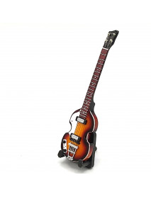 Mini gitara – štýl Paul McCarthney - replika mini gitary 15,5cm - 18
