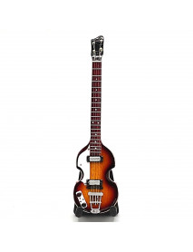 Mini gitara – štýl Paul McCarthney - replika mini gitary 15,5cm - 18
