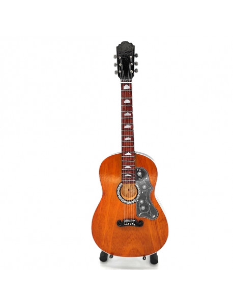 Mini gitara – štýl Elvis Presley acoustic -  replika 27.5cm