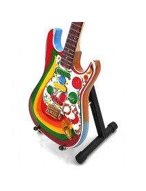 Mini gitara - štýl The Beatles - George Harrison - Rocky replika 27,5cm