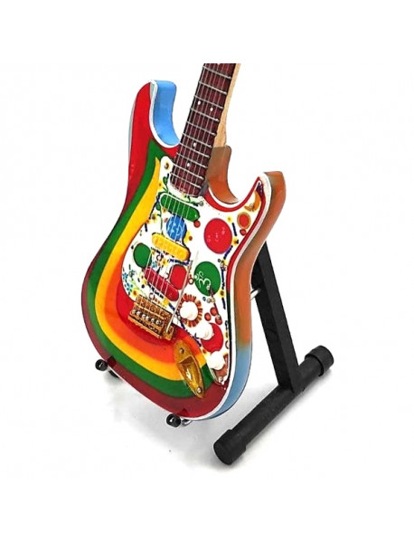 Mini gitara - štýl The Beatles - George Harrison - Rocky replika 27,5cm