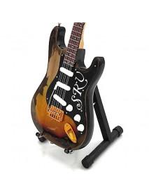 Mini gitara – štýl Stevie Ray Vaughan - Replika stratocaster 27.5cm