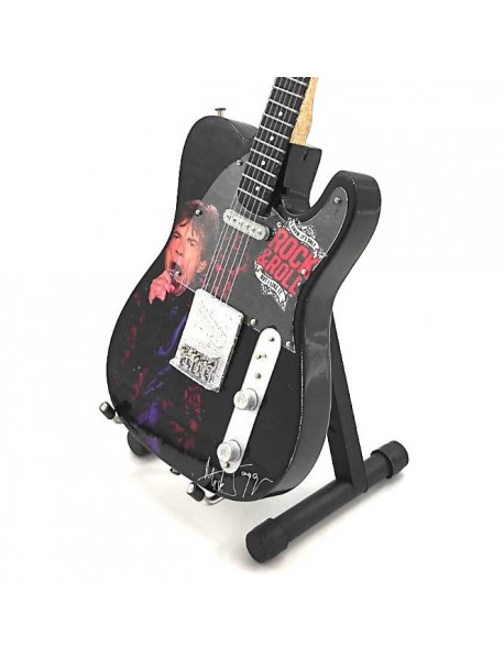 Mini gitara - štýl  Rolling Stones - Tribute - replika 27.5cm
