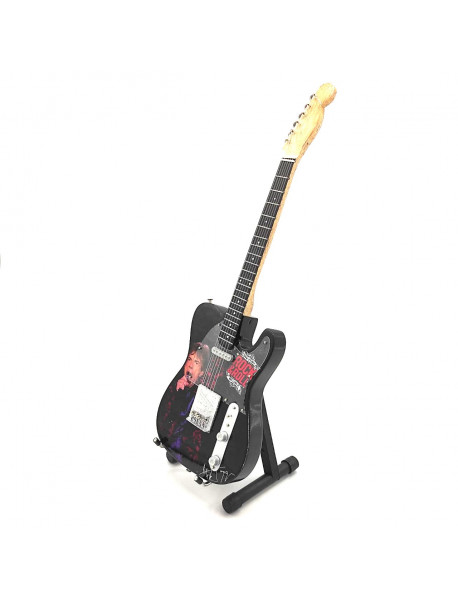 Mini gitara - štýl  Rolling Stones - Tribute - replika 27.5cm